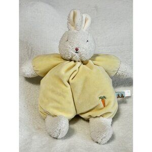 Bunnies By The Bay Bunny 12" Plush Yellow Velour Body Stuffed Animal Toy